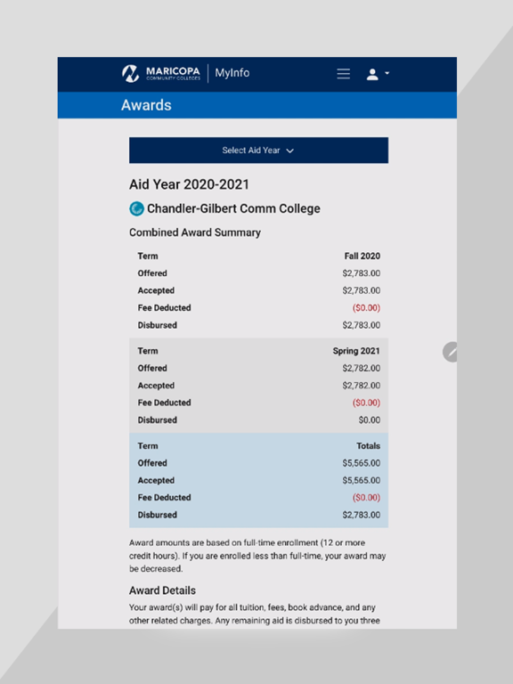 Maricopa MyInfo screenshot 4