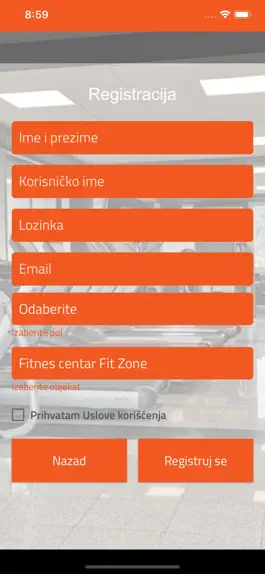 Game screenshot Fit Zone Sarajevo apk