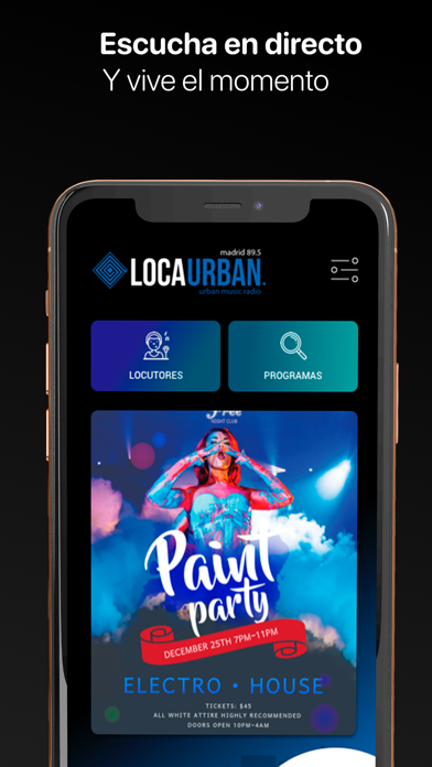 Loca Urban Madrid – Radio App screenshot 3