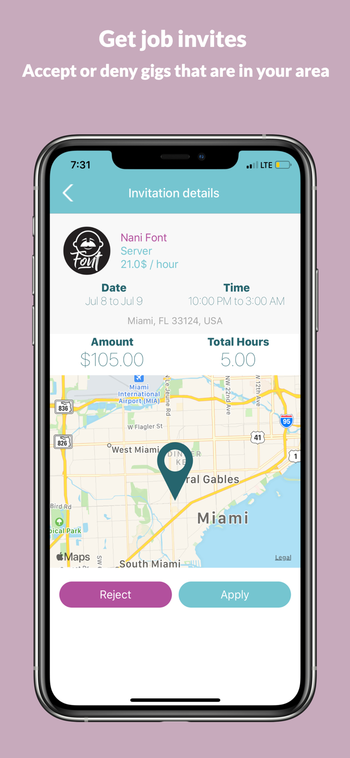 Jobcore Hospitality Gigs