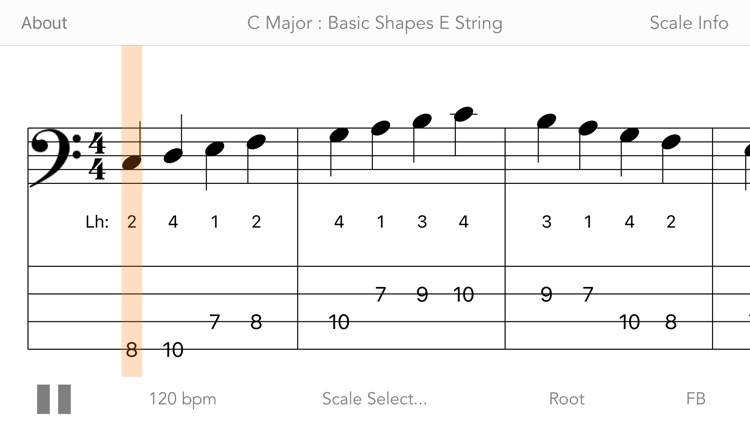 Scales For Bass Guitar screenshot-5