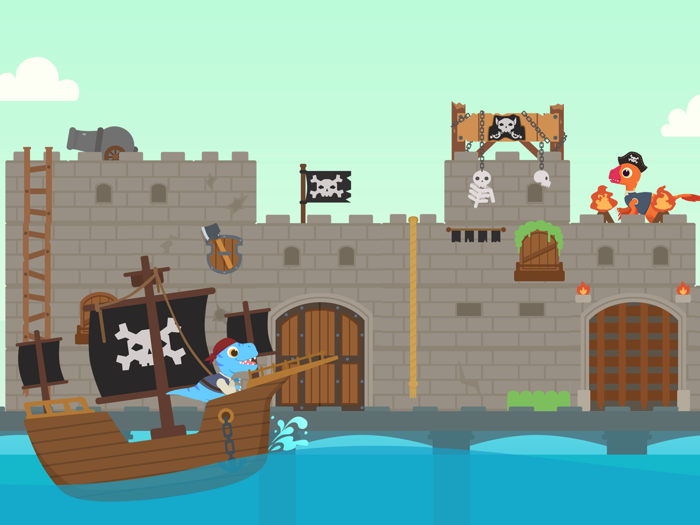 Dinosaurier Stadt-Kinderspiele