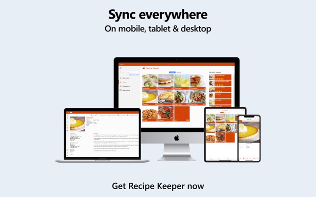 Recipe software