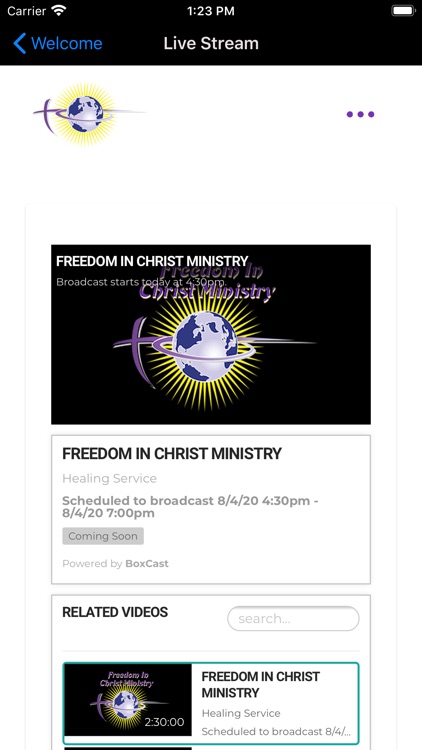 Freedom In Christ Ministry