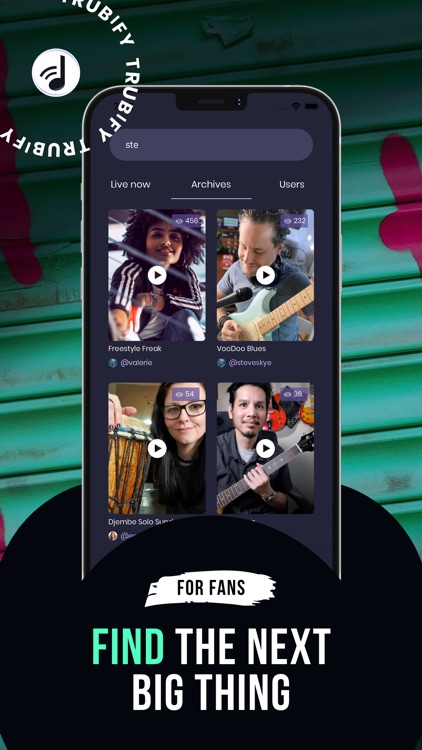 Trubify: Live Music Streaming