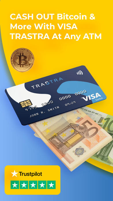 How to cancel & delete TRASTRA: Crypto Wallet & Card from iphone & ipad 1