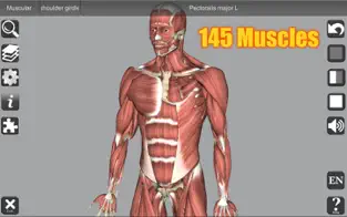 Captura de Pantalla 1 3D Anatomy Learning iphone