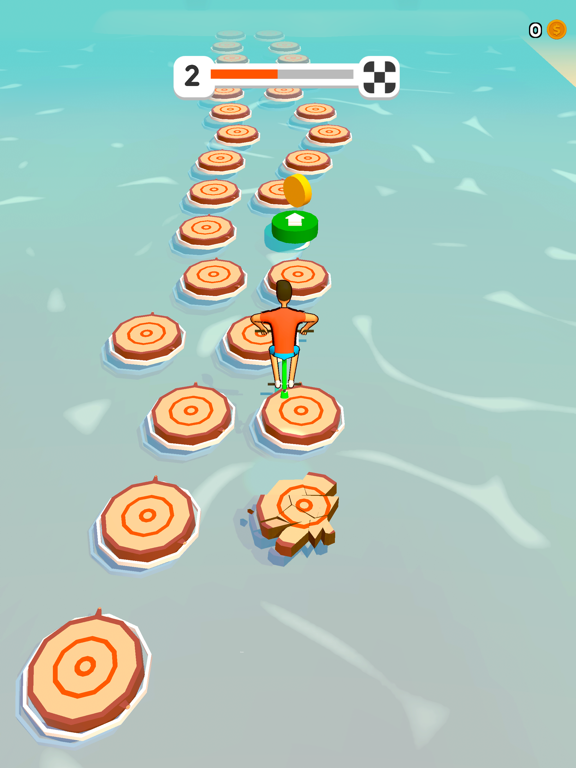 Pogo Race 3D! screenshot 2
