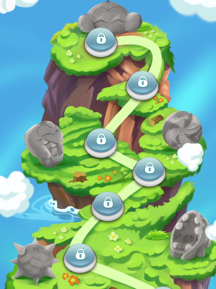 OmNom Climb the Rope