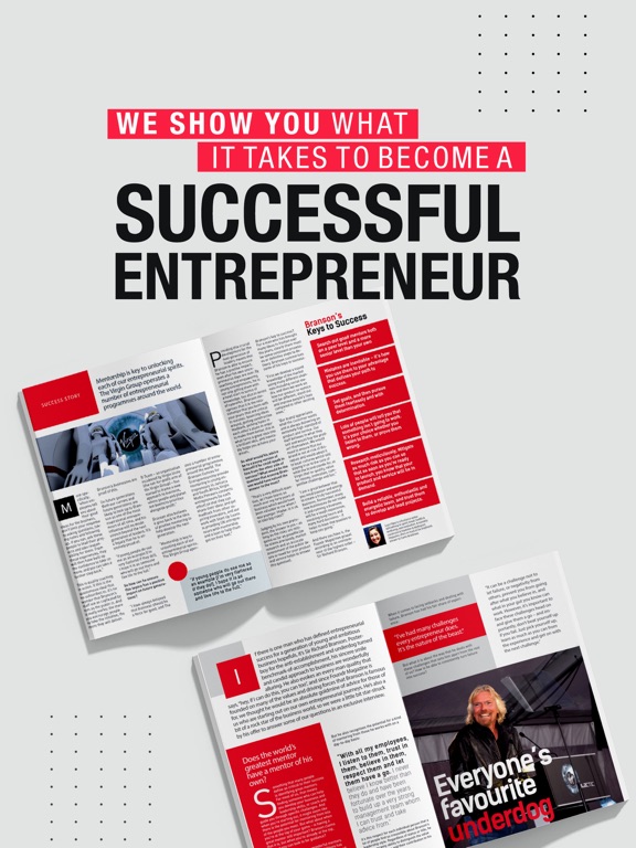 AAA+ Foundr - A Young Entrepreneur Magazine for a Startup Business Company screenshot