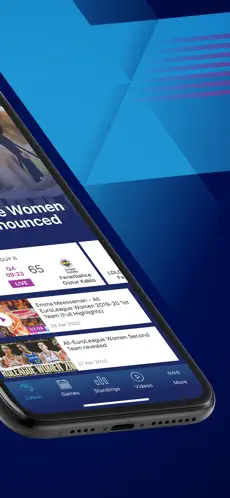 Screenshot 2 EuroLeague Women 2020-21 iphone