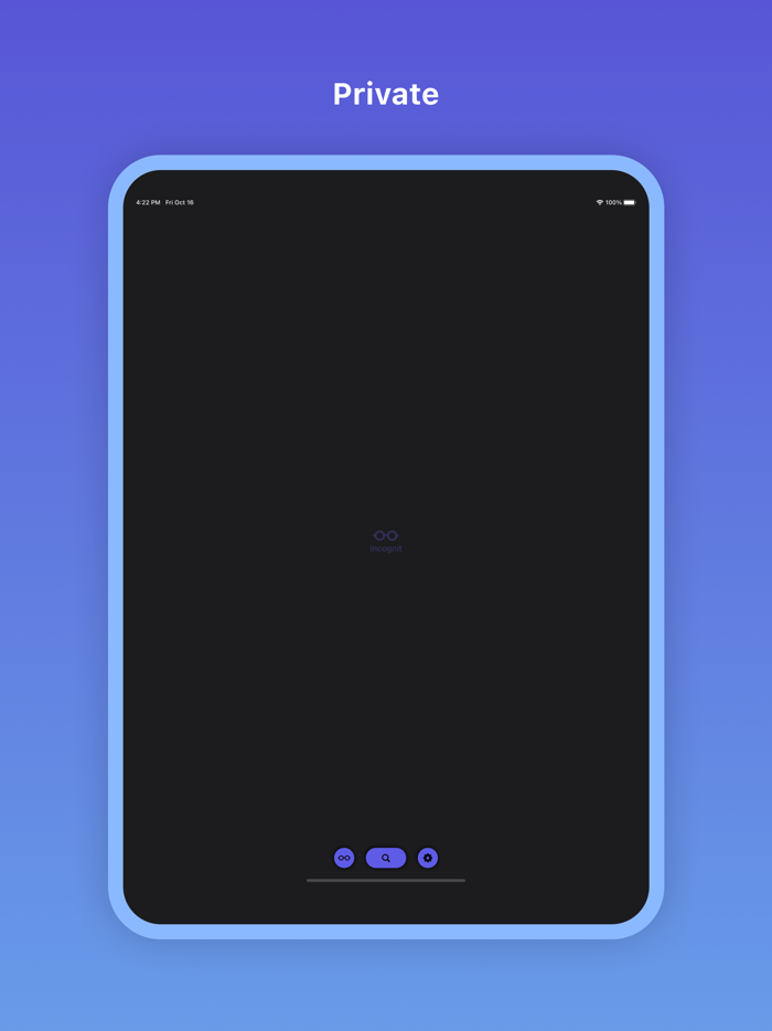 incognit private browser