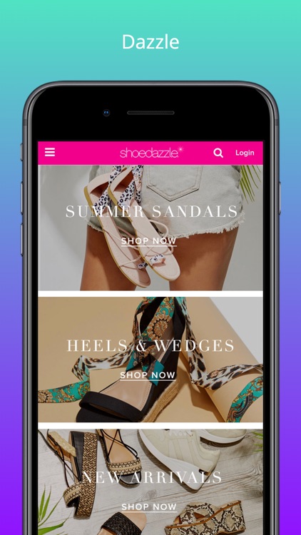 shoedazzle mobile