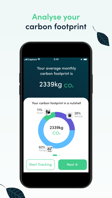 Carbon footprint & CO2 tracker screenshot 3