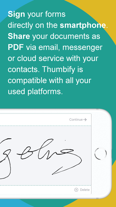 Thumbify - Forms & Signature screenshot 2