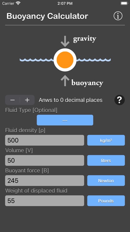 Buoyancy Calculator screenshot-9