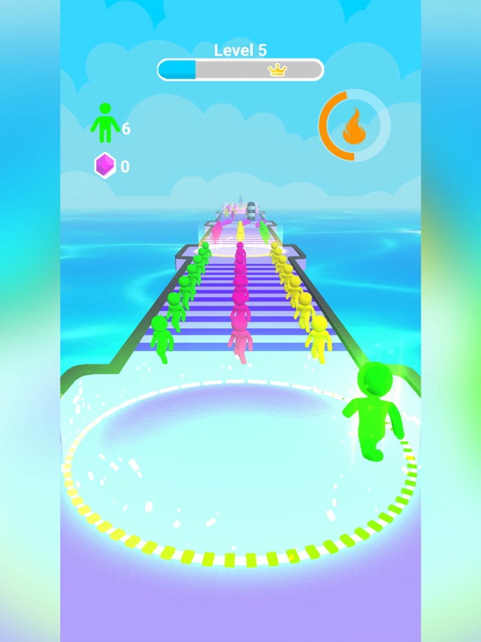 Giant Runner crowd switch 3D