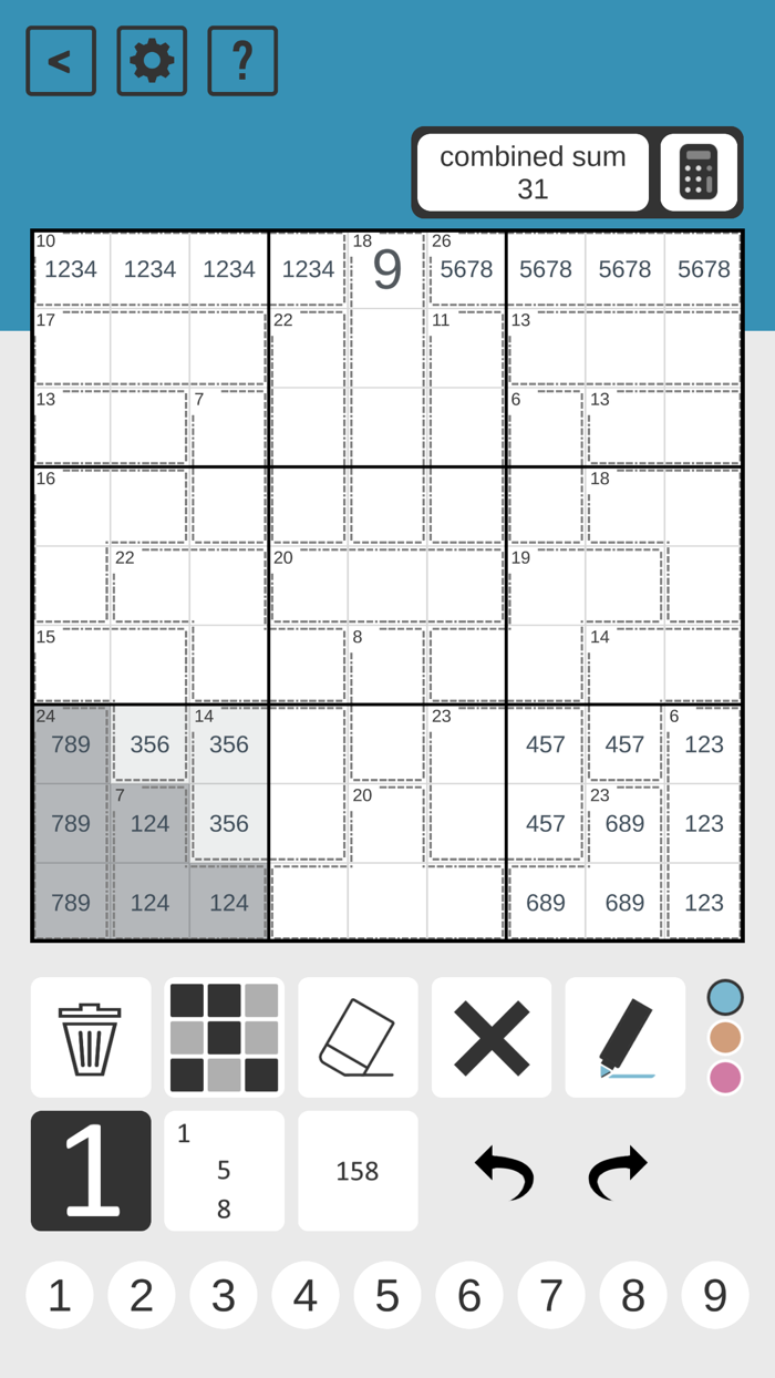Killer Sudoku CTC