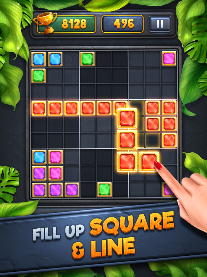 Block Puzzle 9x9 Jewels Blast