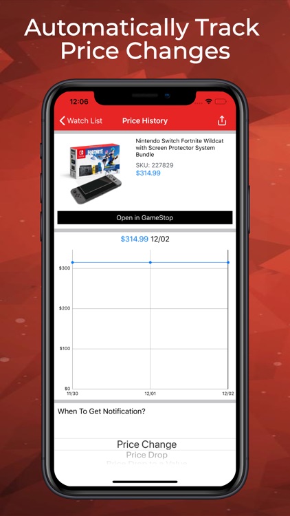 Price Tracker for Game Stop