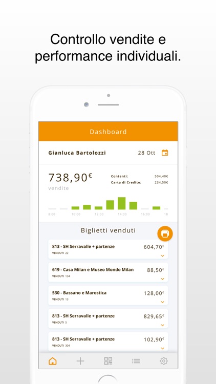 Tangerine Ticketing App