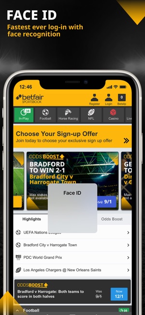 Betting apps sign up offers account