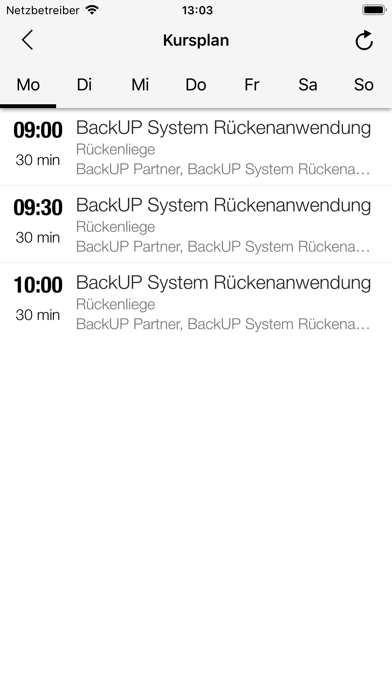 BackUP! Rückenprogramm screenshot 4