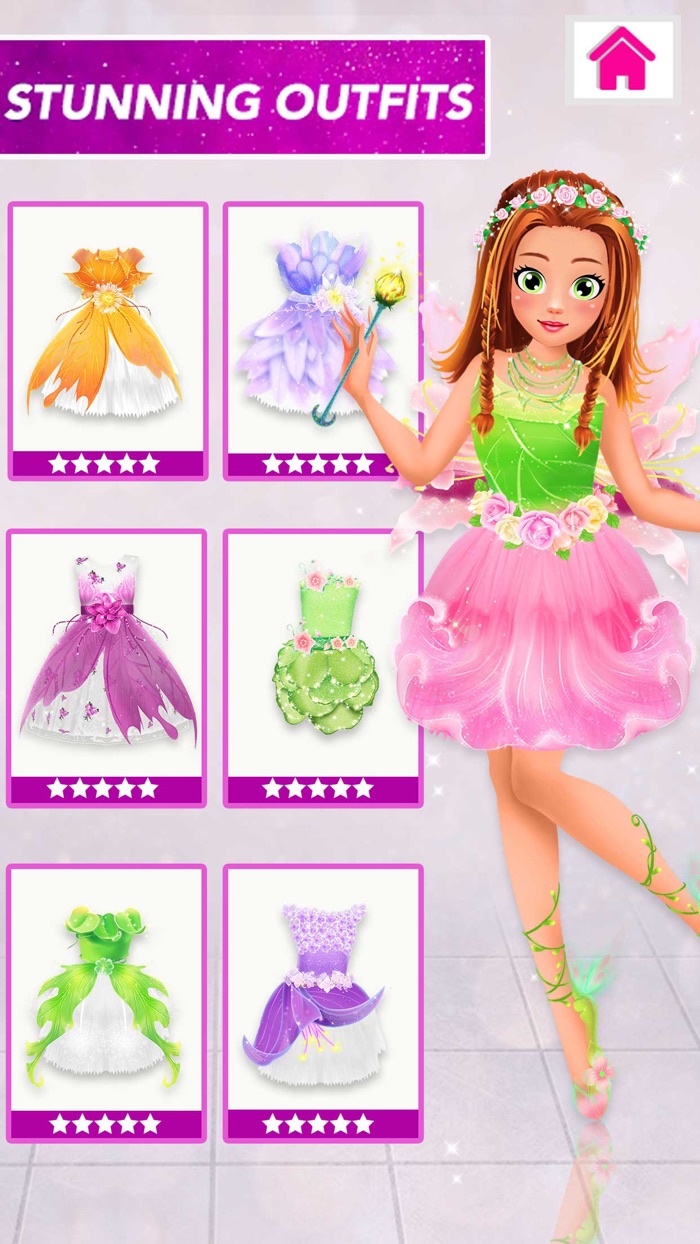 Fairy Dress Up Fashion Game