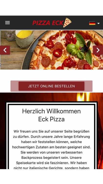 Pizza ECK