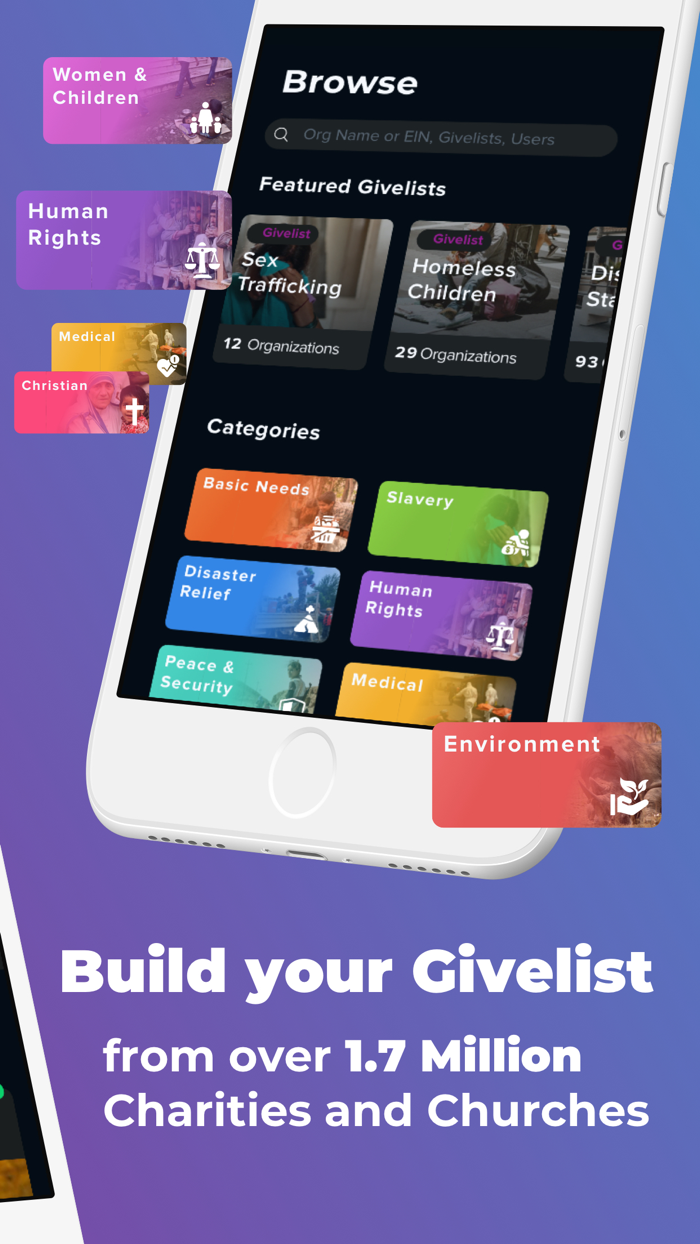 Givelist Donate to Charity