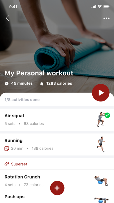 Screenshot #3 pour Jimmy's Fitness App