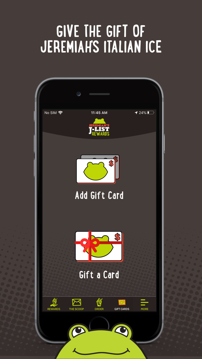 Jeremiah’s Ice J-List Rewards