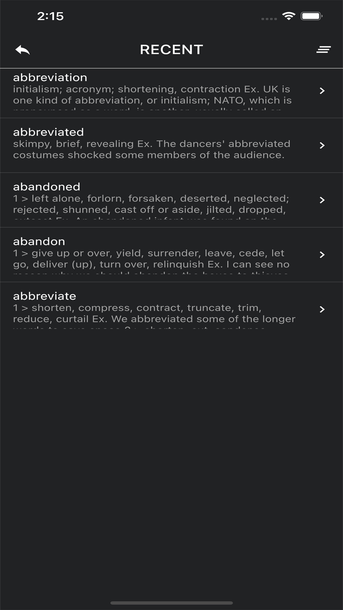 A-Z Synonyms Dictionary