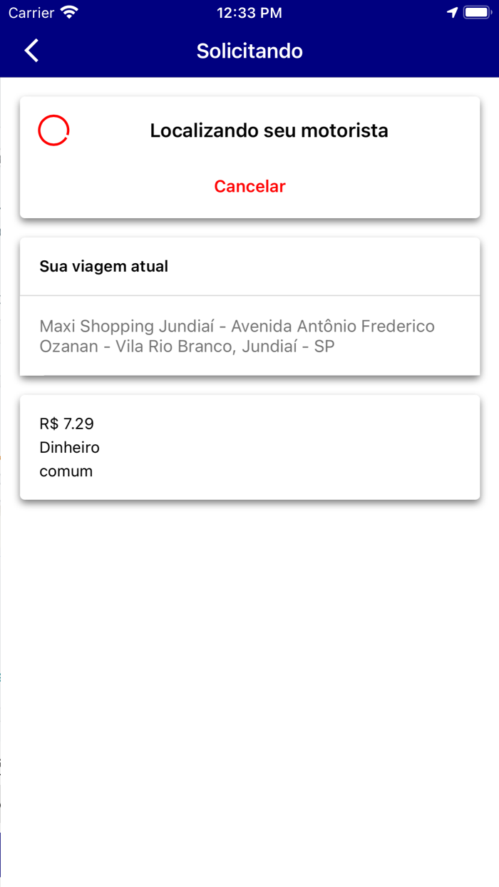 RÁPIDOCAR - PASSAGEIRO