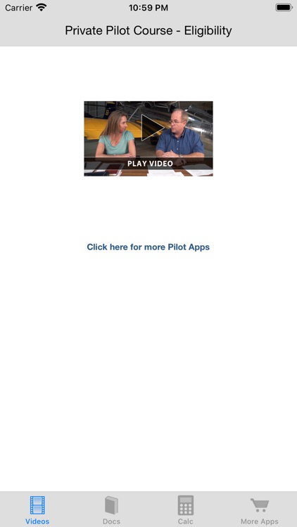 Pvt Pilot Course - Eligibility