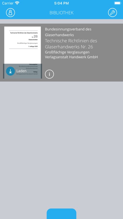 Technische Richtlinien Glas