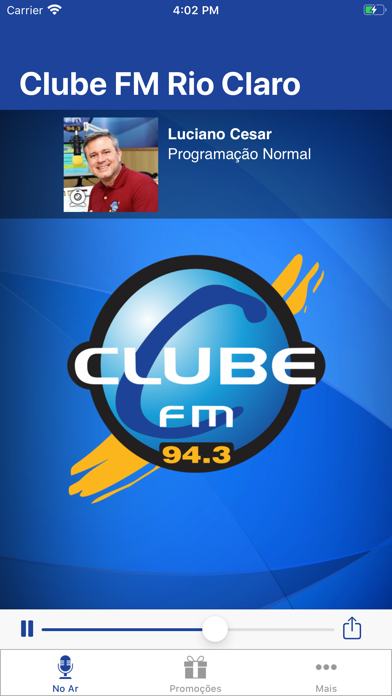 Clube FM Rio Claro screenshot 2