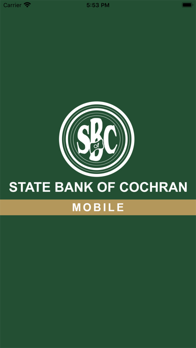 How to cancel & delete State Bank of Cochran Mobile from iphone & ipad 1