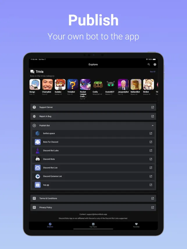 Imágen 6 Bots for Discord iphone