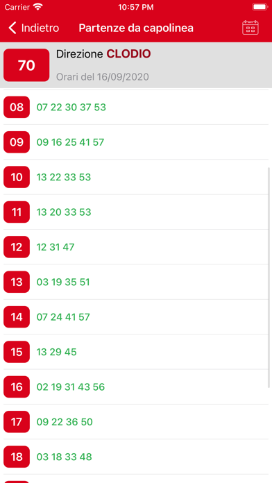 Screenshot of Probus Roma: Orari Atac6