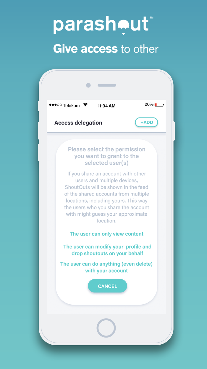 Parashout Local community app