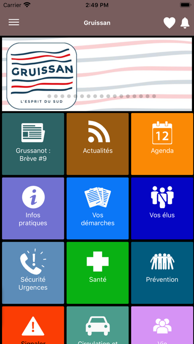 Gruissan Application Mobile screenshot 2