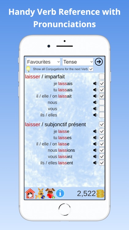 Verb Conjugations French screenshot-4