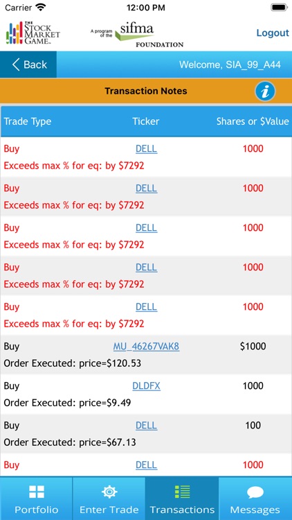 Stock Market Game screenshot-3