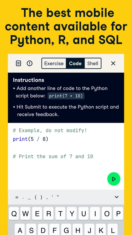 DataCamp: Learn Data Science