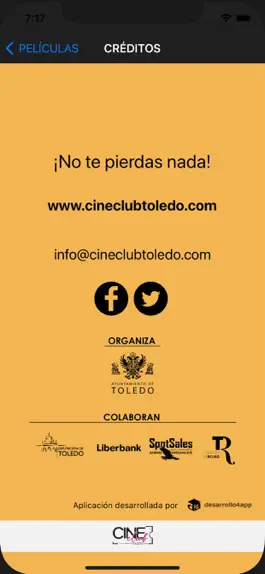 Game screenshot Cineclub Toledo apk