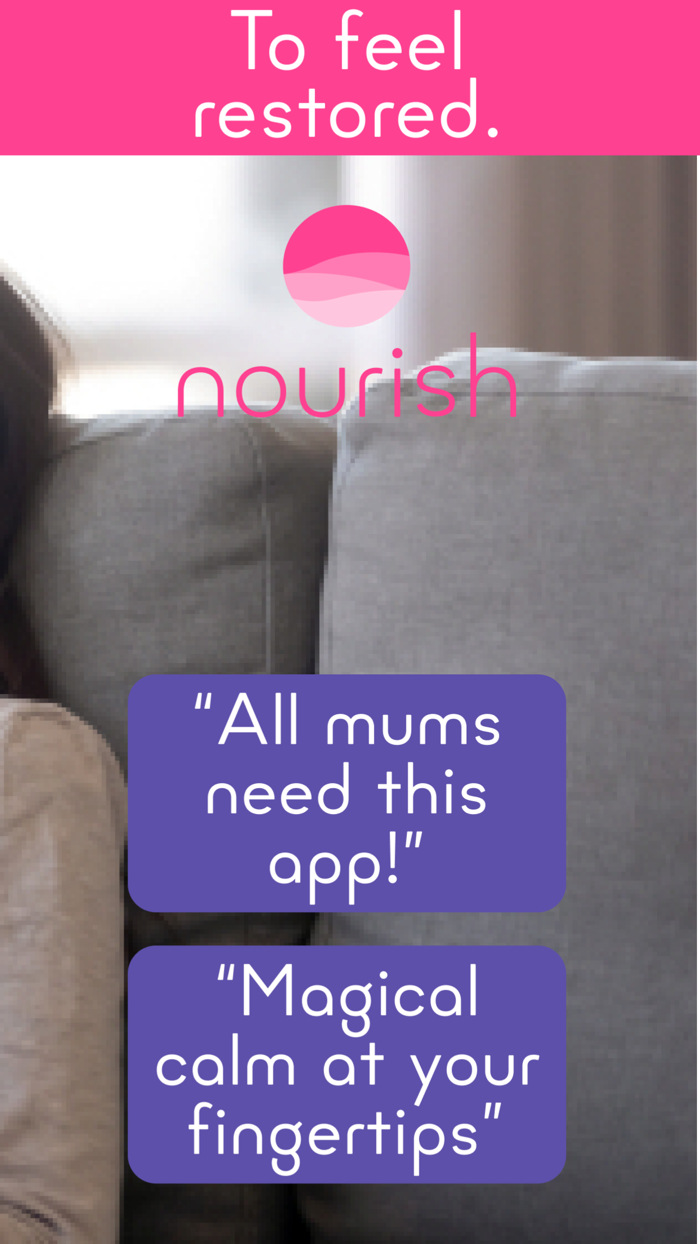 Nourish wellbeing for mums