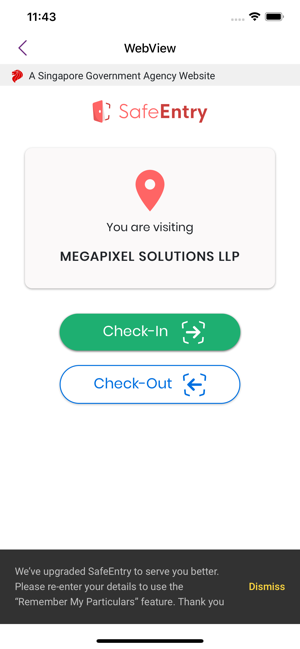 Workplace SafeEntry Megapixel(圖3)-速報App