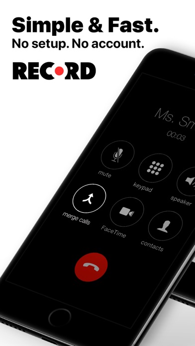 WeRec: Call Recorder App screenshot 4