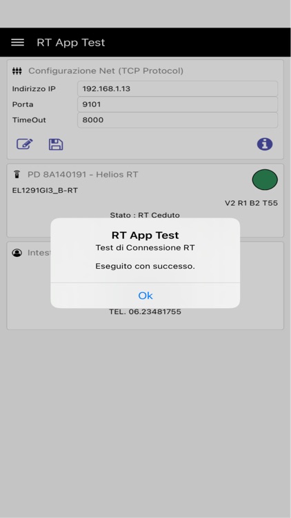 RT App Test